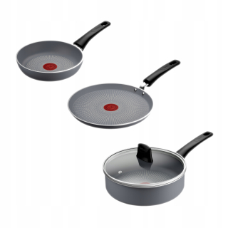 Sada panvíc TEFAL Halo 20/24/25 cm - Ekologické a kvalitné riešenie pre každú kuchyňu